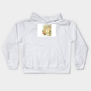 Beatrix Potter - Picking fruit Kids Hoodie